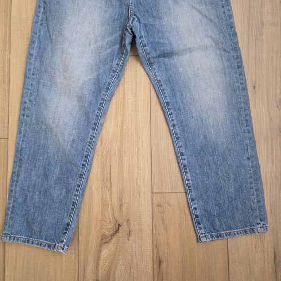 Flying Monkey High Rise Straight Cropped Mom Jeans Women Sz 28 B2789 - Picture 7 of 10